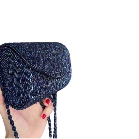 CARLO FELLINI Vintage Beaded Mini Bag - Picture 10 of 14